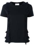 frill detail T-shirt