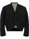 cropped button front jacket