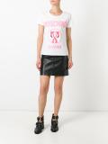 flamingo print T-shirt