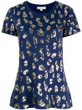 sequin leopard print T-shirt 