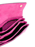 logo embossed clutch 