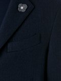 flower applique coat