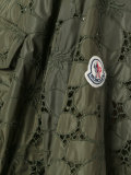 cropped sleeve raincoat