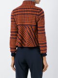 knot detail cropped jacket