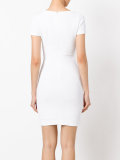 deep V-neck dress