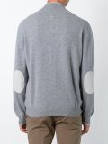 concealed zip cardigan