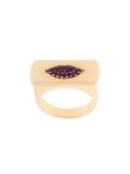 ruby lips bar ring