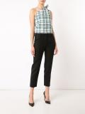 one shoulder knot blouse