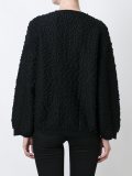 textured shift pullover