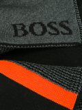 logo knit scarf