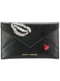 Vintage Collage clutch bag