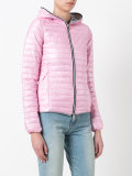 hooded puffer jacket