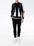 panelled sweatshirt 