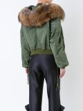 fur collar bomber jacket 