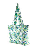 large printed beach bag