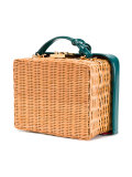 LOVE appliqué shoulder bag 