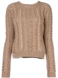 embellished pullover