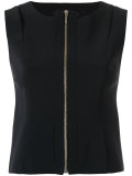 zipped blouse