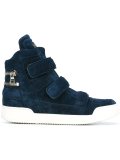 velcro hi-top sneakers