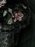 contrast sleeve blazer