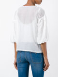 embroidered patches top