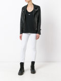 scoop neck T-shirt