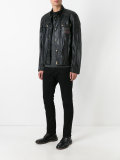 Champion Patch leather effect jacket