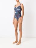 abstract print swimsuit