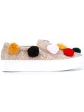 pompom application slippers