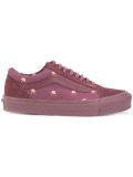low-top floral sneakers