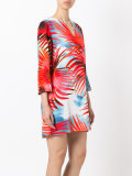 palm print dress