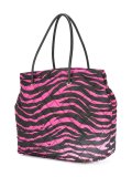 jewelled tiger print tote