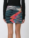 patterned knit skirt 