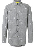 blotch print shirt