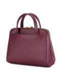 double handles zipped tote