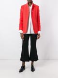stand up collar blazer
