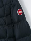asymmetric zip padded coat
