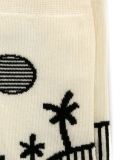 嵌花针织袜子