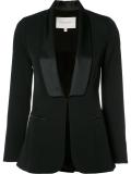 tuxedo collar blazer