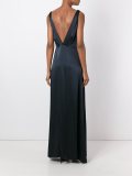 deep V-neck dress