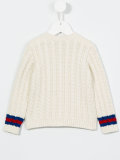 Sylvie Web trim cardigan