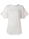 structured sleeve T-shirt