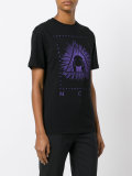 Illuminati print T-shirt 