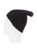 cashmere ribbed beanie 