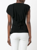 asymmetric sleeve top