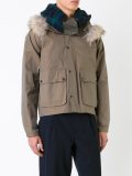 furred collar sport jacket