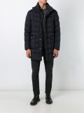 hooded puffer jacket