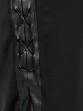 lace-up laterals dress