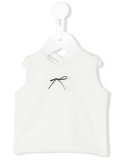 bow detail tank top