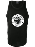 number printed vest